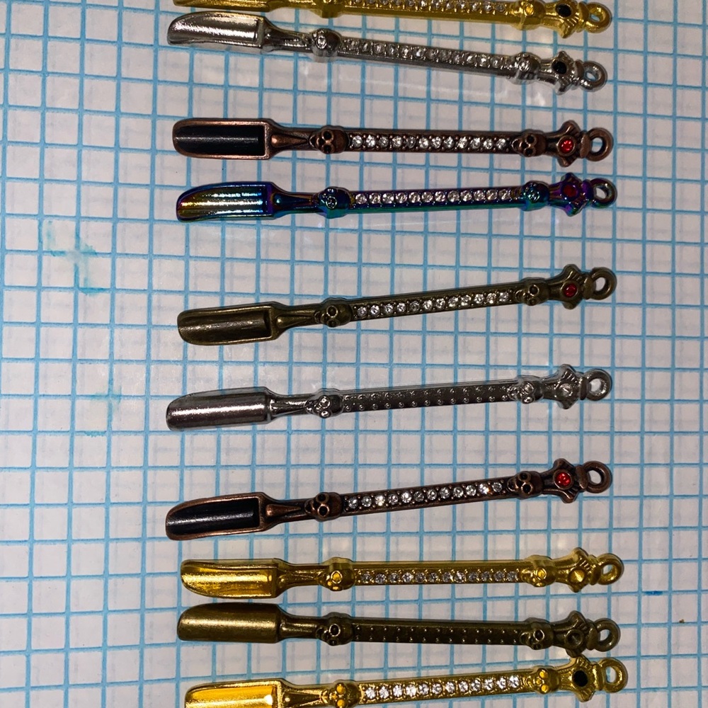 Colorful Metal Spoon Keychains/Pendants 10